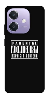 Чохол на Oppo A3X Parental Advisory Label фото 1 з 1