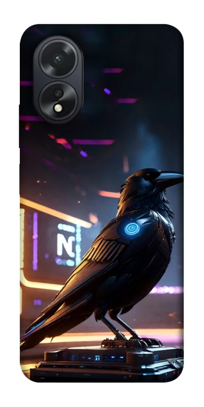 Чехол на Oppo A38 Cyber Raven фото 1 из 1