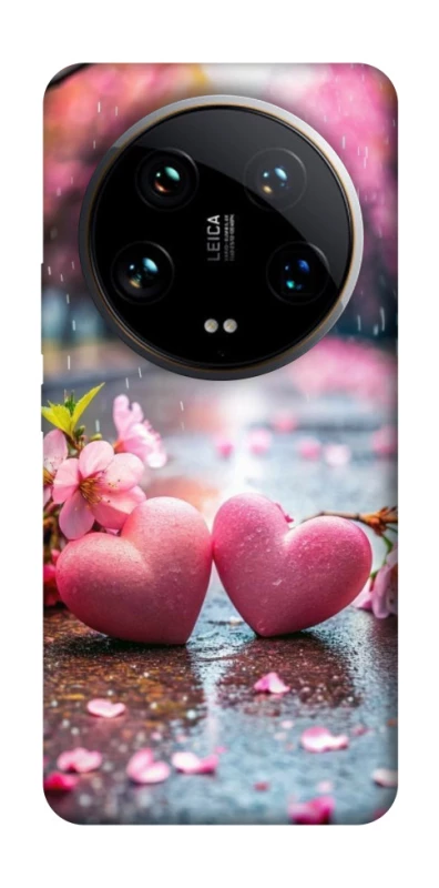 Чохол на Xiaomi 14 Ultra Pink heart фото 1 з 1