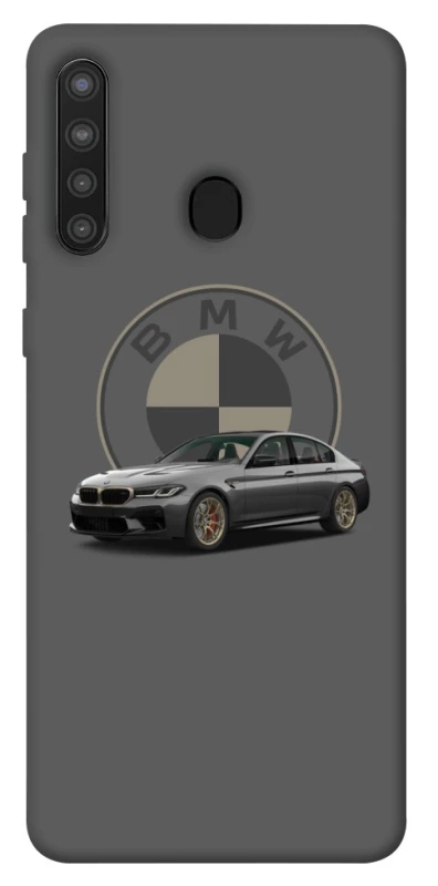 Чехол на Samsung Galaxy A21 BMW grey v2 фото 1 из 1