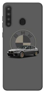 Чехол на Samsung Galaxy A21 BMW grey v2 фото 1 из 1