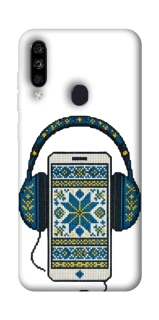 Чехол на ZTE Blade A7 (2020) Современная вышиванка фото 1 из 1