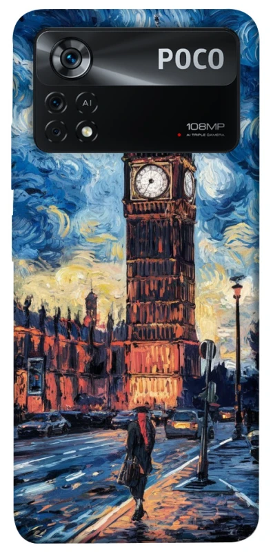 Чохол на Xiaomi Poco X4 Pro 5G Van Gogh's London фото 1 з 1