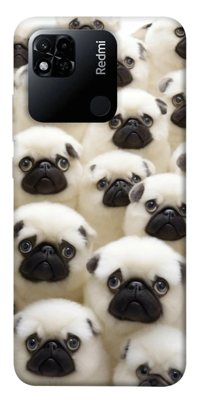 Чохол на Xiaomi Redmi 10A Doggy Pug Love фото 1 з 1