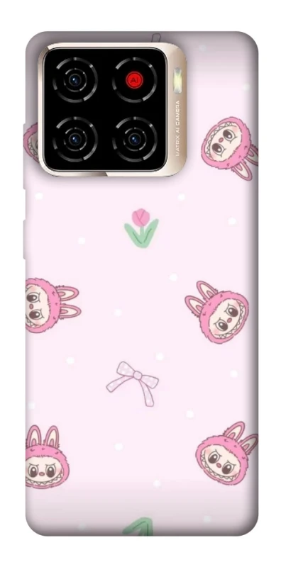 Чохол на ZTE Blade A56 Labubu Flower фото 1 з 1