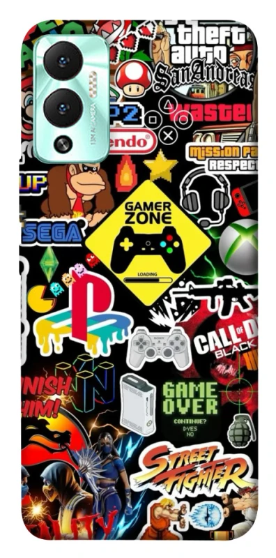 Чохол на Infinix Hot 12 Play Gamer Zone фото 1 з 1