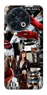 Чехол на TECNO Spark 30 Pro (KL7) Fashion collage ver.13 фото 1 из 1