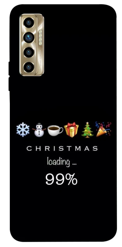 Чехол на TECNO Camon 17P Christmas Loading фото 1 из 1