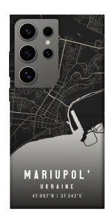 Чехол на Samsung Galaxy S24 Ultra Mariupol map фото 1 из 1