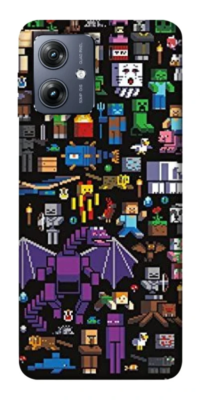 Чохол на Motorola Moto G54 Minecraft v5 фото 1 з 1
