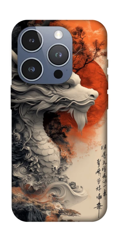 Чохол на Apple iPhone 16 Pro white dragon фото 1 з 1