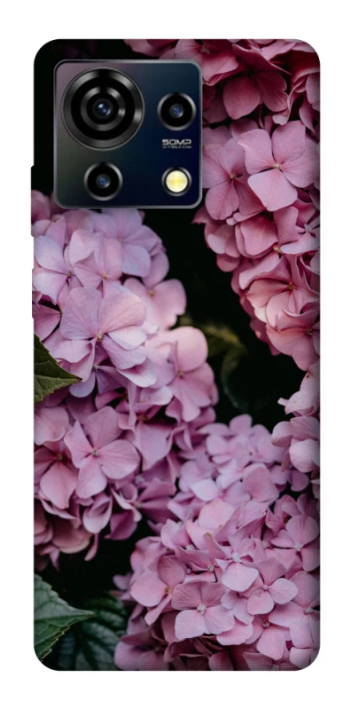 Чохол на ZTE Blade V50 Vita Рожеві гартензії фото 1 з 1