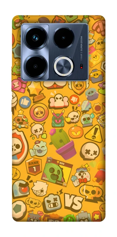 Чехол на Infinix Note 40 4G Brawl Stars ver.6 фото 1 из 1