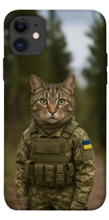 Чехол на Apple iPhone 11 (6.1") Кот защитник фото 1 из 1