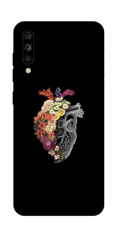Чохол на ZTE Blade A7s (2019) Heart with flowers фото 1 з 1