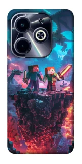 Чохол на Infinix Hot 40i Minecraft v3 фото 1 з 1