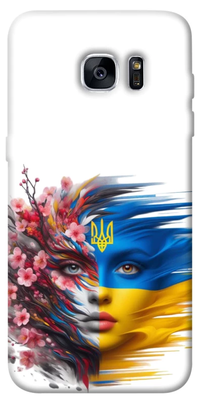 Чохол на Samsung G935F Galaxy S7 Edge Flowering Ukraine фото 1 з 1