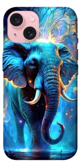 Чехол на Apple iPhone 15 (6.1") Слон фото 1 из 1