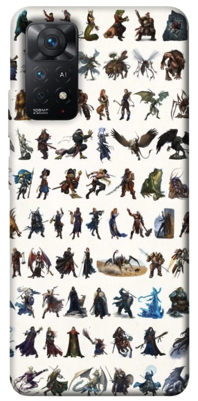 Чохол на Xiaomi Redmi Note 11 Pro 4G/5G Character Selection фото 1 з 1