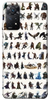 Чехол на Xiaomi Redmi Note 11 Pro 4G/5G Character Selection фото 1 из 1