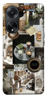 Чехол на Oppo A58 4G Coffee collage ver.4 фото 1 из 1