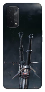 Чохол на Oppo A54 5G / A74 5G Мечі Ведьмака фото 1 з 1