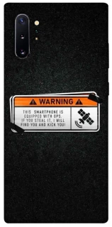 Чохол на Samsung Galaxy Note 10 Plus Warning фото 1 з 1