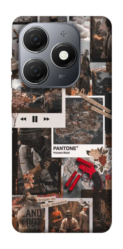 Чохол на TECNO Spark 20 PUBG Collage фото 1 з 1