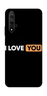 Чехол на Huawei Honor 20 / Nova 5T Love aesthetic ver.6 фото 1 из 1