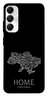 Чехол на Samsung Galaxy A05s Ukraine black map фото 1 из 1