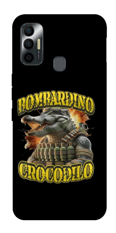 Чохол на TECNO Spark 7 Bombardino Crocodilo фото 1 з 1