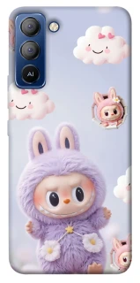 Чохол на TECNO Pop 5 LTE Labubu & clouds фото 1 з 1