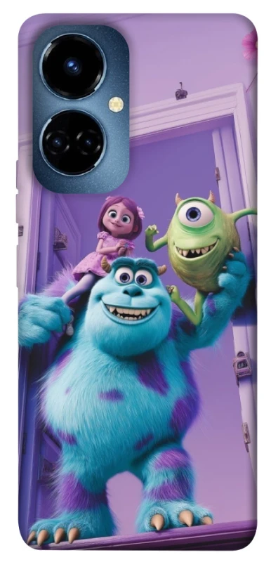 Чохол на TECNO Camon 19 Pro Monsters friends фото 1 з 1