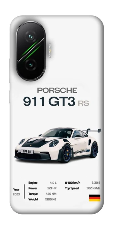 Чехол на Xiaomi Poco F7 Porsche 911 GT3 фото 1 из 1