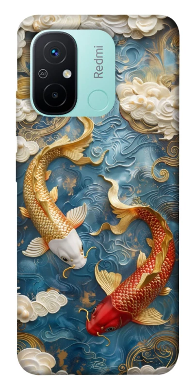 Чехол на Xiaomi Redmi 12C / Poco C55 Koi carp фото 1 из 1