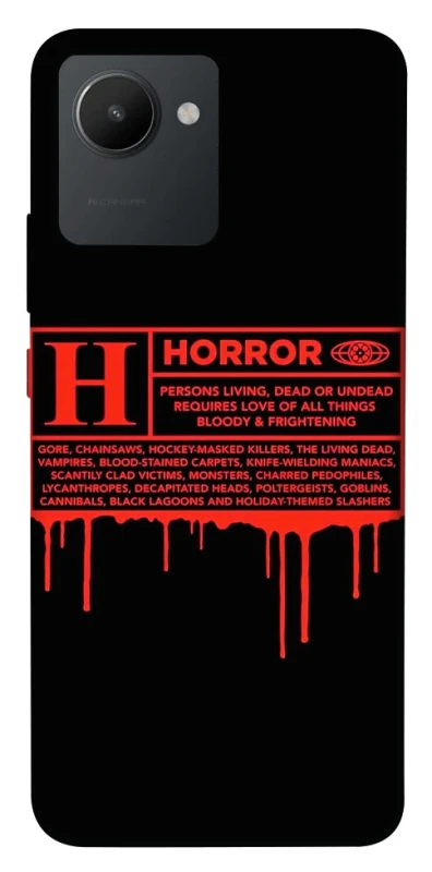 Чохол на Realme C30s Horror Halloween фото 1 з 1