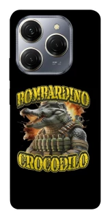 Чохол на TECNO Spark 20 Pro Bombardino Crocodilo фото 1 з 1