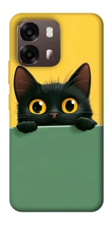 Чохол на Oppo A6 Black cat v2 фото 1 з 2