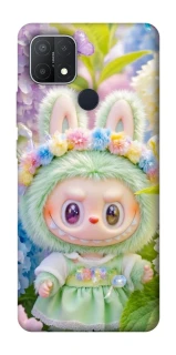 Чехол на Oppo A15s / A15 Labubu & Flowers ver.2 фото 1 из 1