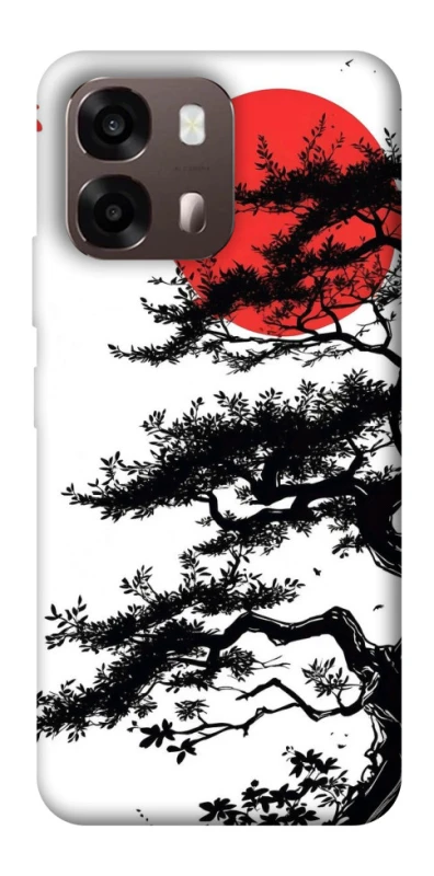 Чехол на Oppo A6 Дух Японии v2 фото 2 из 2