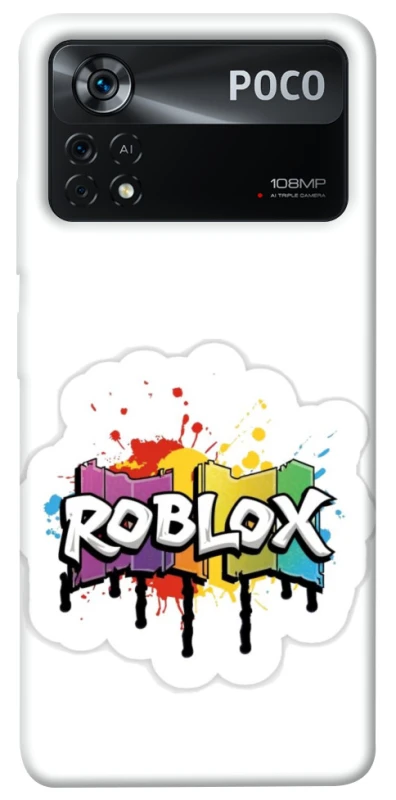Чохол на Xiaomi Poco X4 Pro 5G Roblox logo ver.1 фото 1 з 1