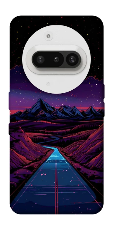 Чехол на Nothing Phone (3a) Cyber mountain фото 1 из 1