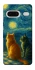 Чехол на Google Pixel 7 Cats under the stars фото 1 из 1