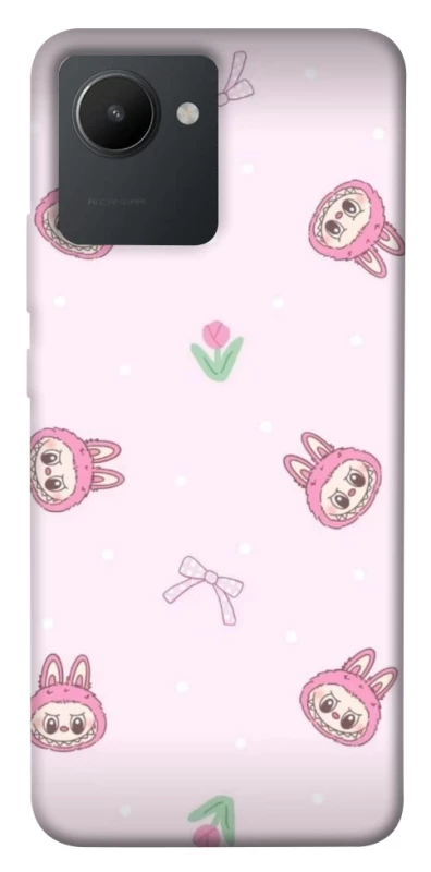 Чохол на Realme C30s Labubu Flower фото 1 з 1