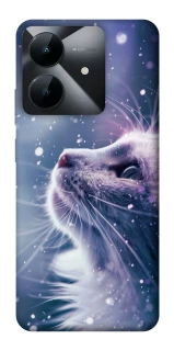Чехол на Realme Note 60x Snow cat фото 1 из 1