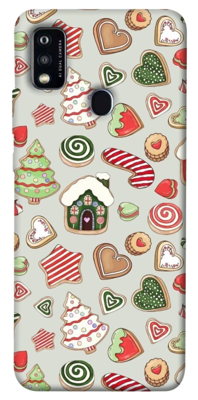 Чехол на ZTE Blade A51 Новогодний v7 фото 1 из 1