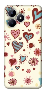 Чохол на Realme Note 50 5G Pretty hearts фото 1 з 1