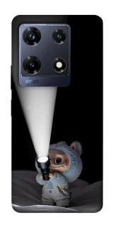 Чохол на Infinix Note 30 Pro Labubu with flashlight ver.3 фото 1 з 1