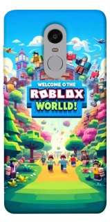 Чехол на Xiaomi Redmi Note 4X / Note 4 (Snapdragon) Roblox World фото 1 из 1