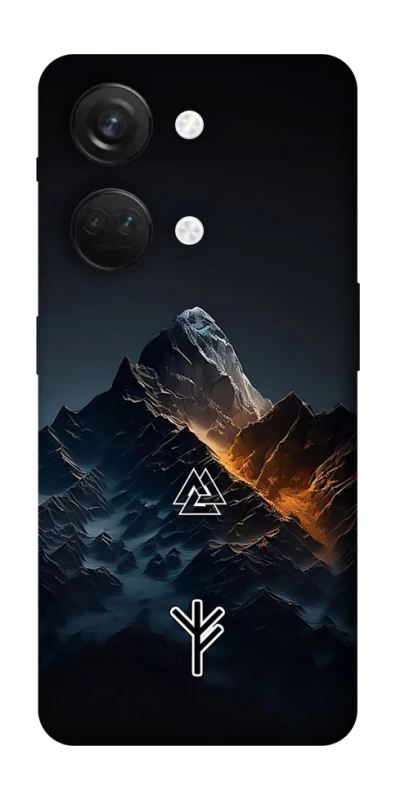 Чехол на OnePlus Nord 3 Руны в горах фото 1 из 1